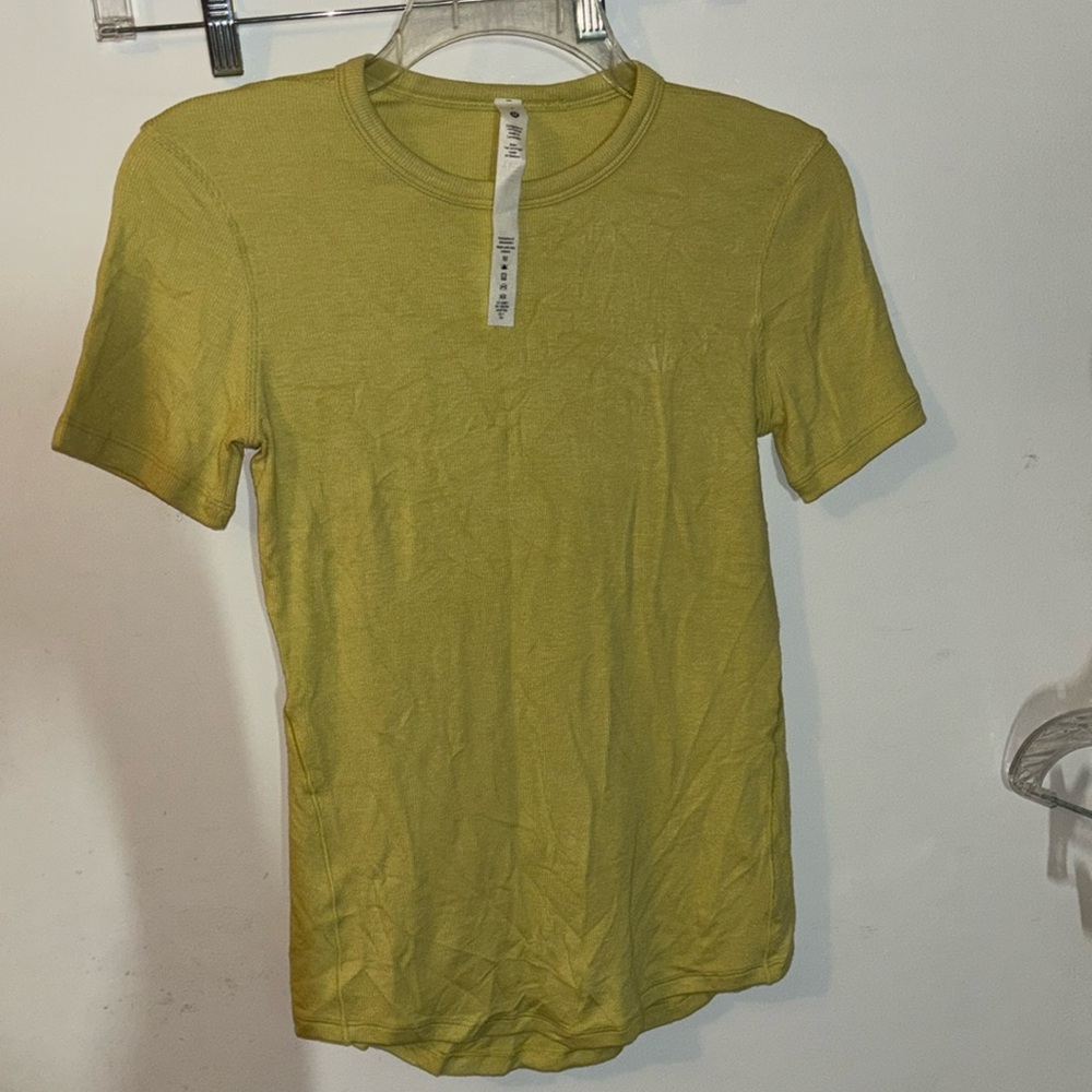 Green short sleeve lululemon
